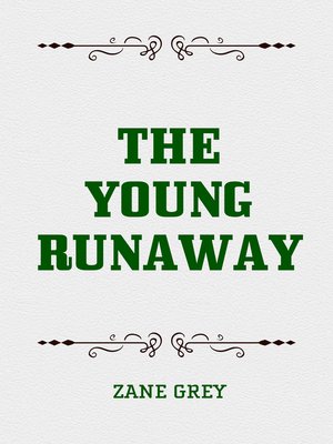 cover image of The Young Runaway